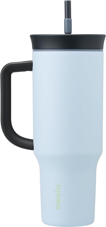 Owala Stainless Steel Triple Layer Insulated Travel Tumbler with Spill Resistant Lid